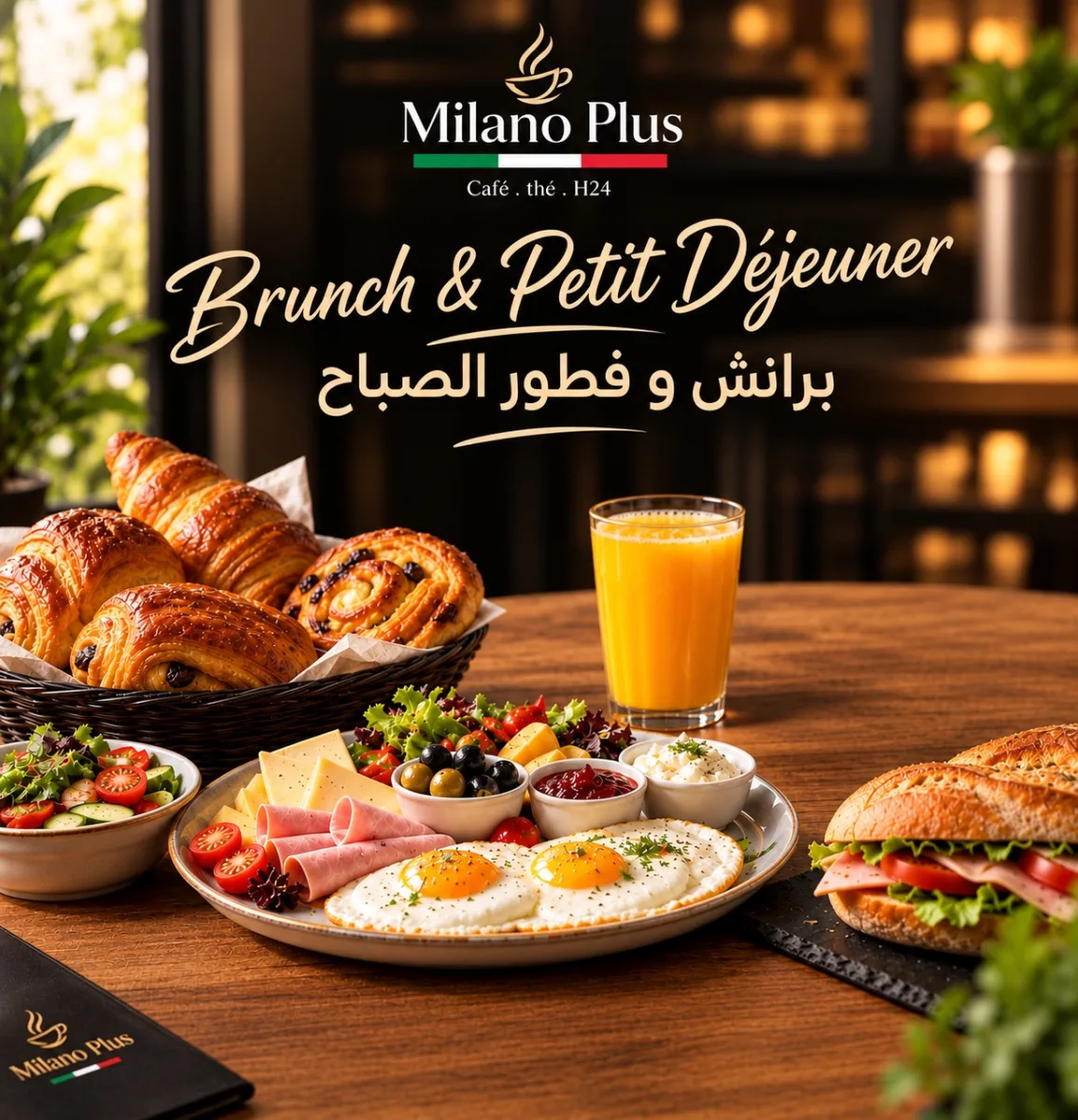 BRUNCH - PETIT-DEJEUNER