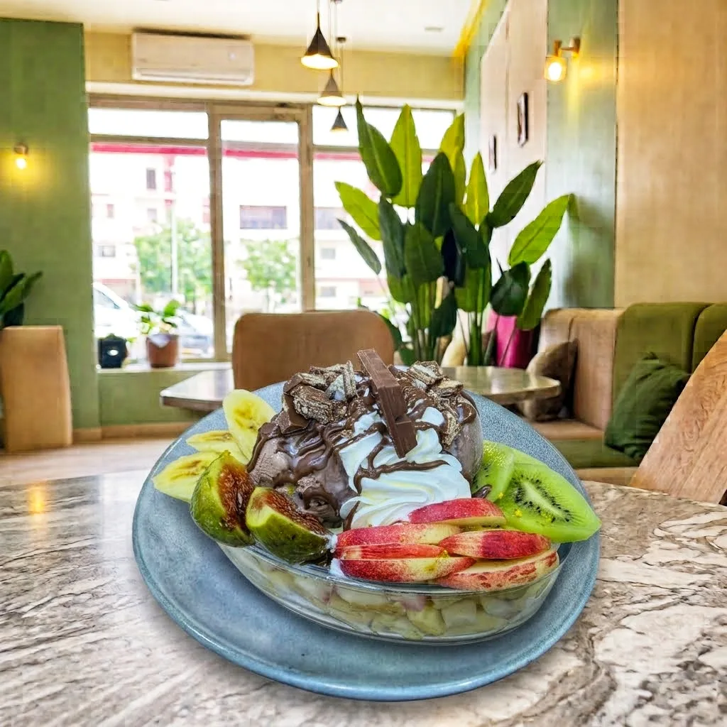 Salade de fruits & choco « 2 personnes »