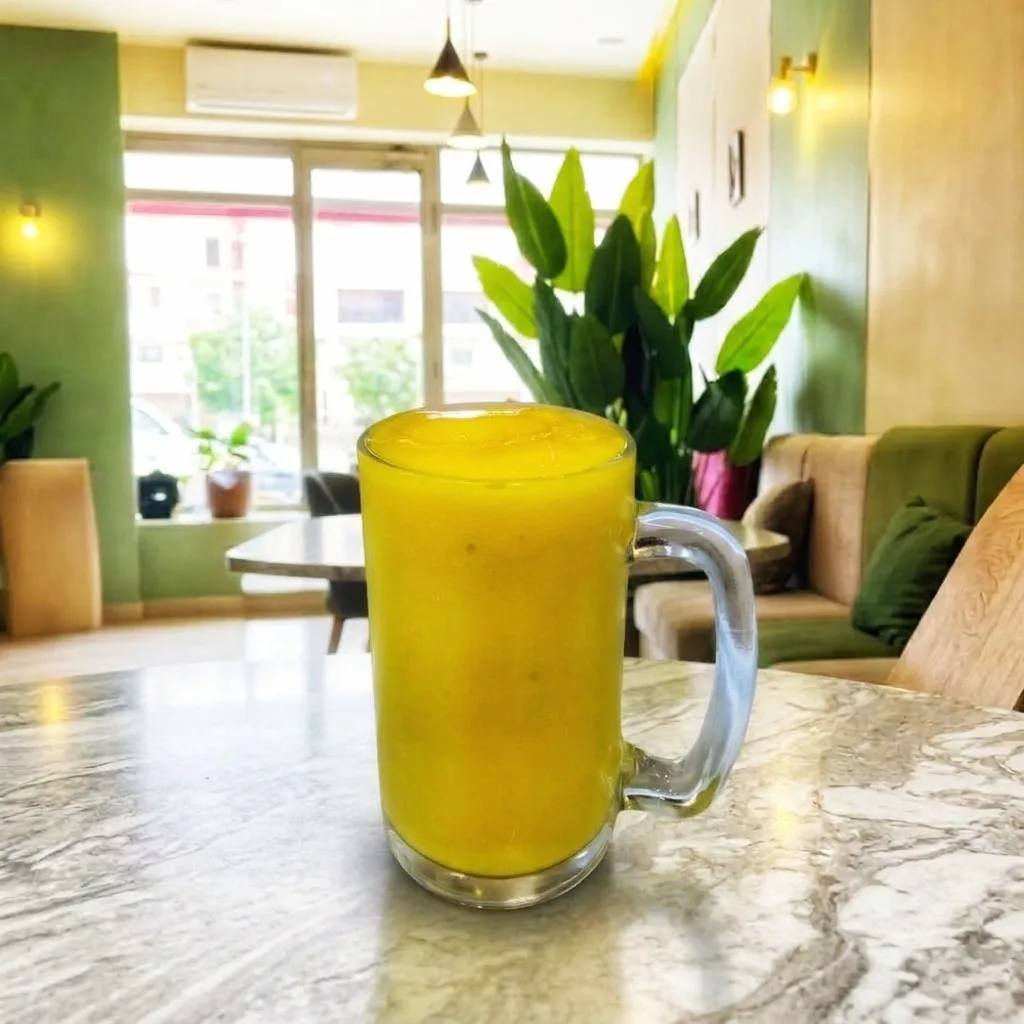 Milkshake banane mangue