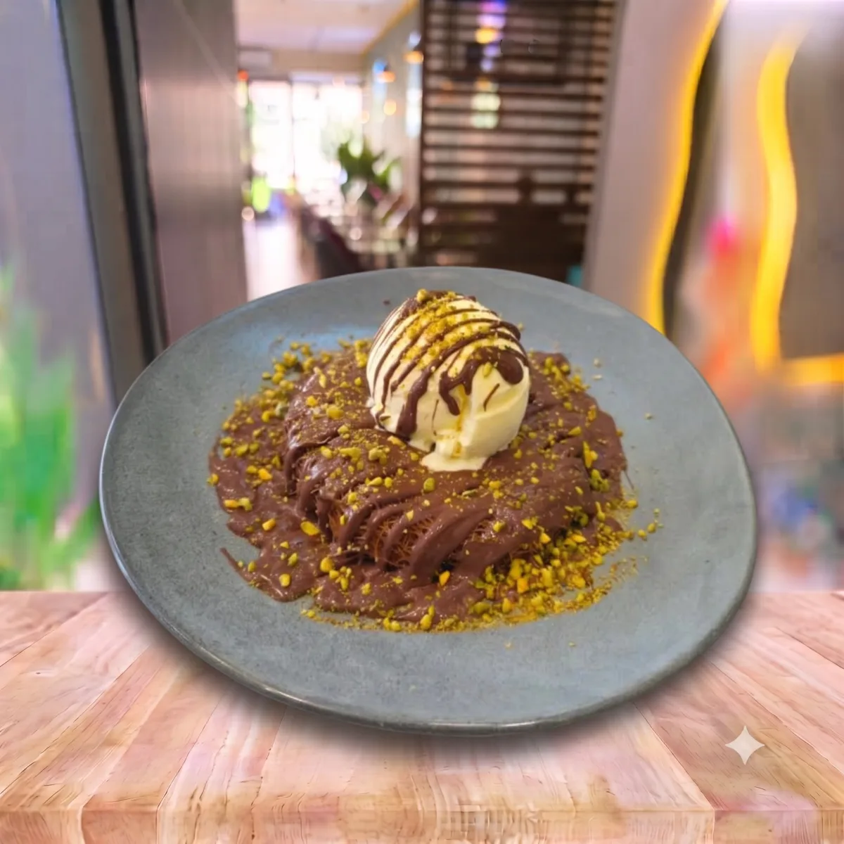 Kunafa Chocolat Ice Cream
