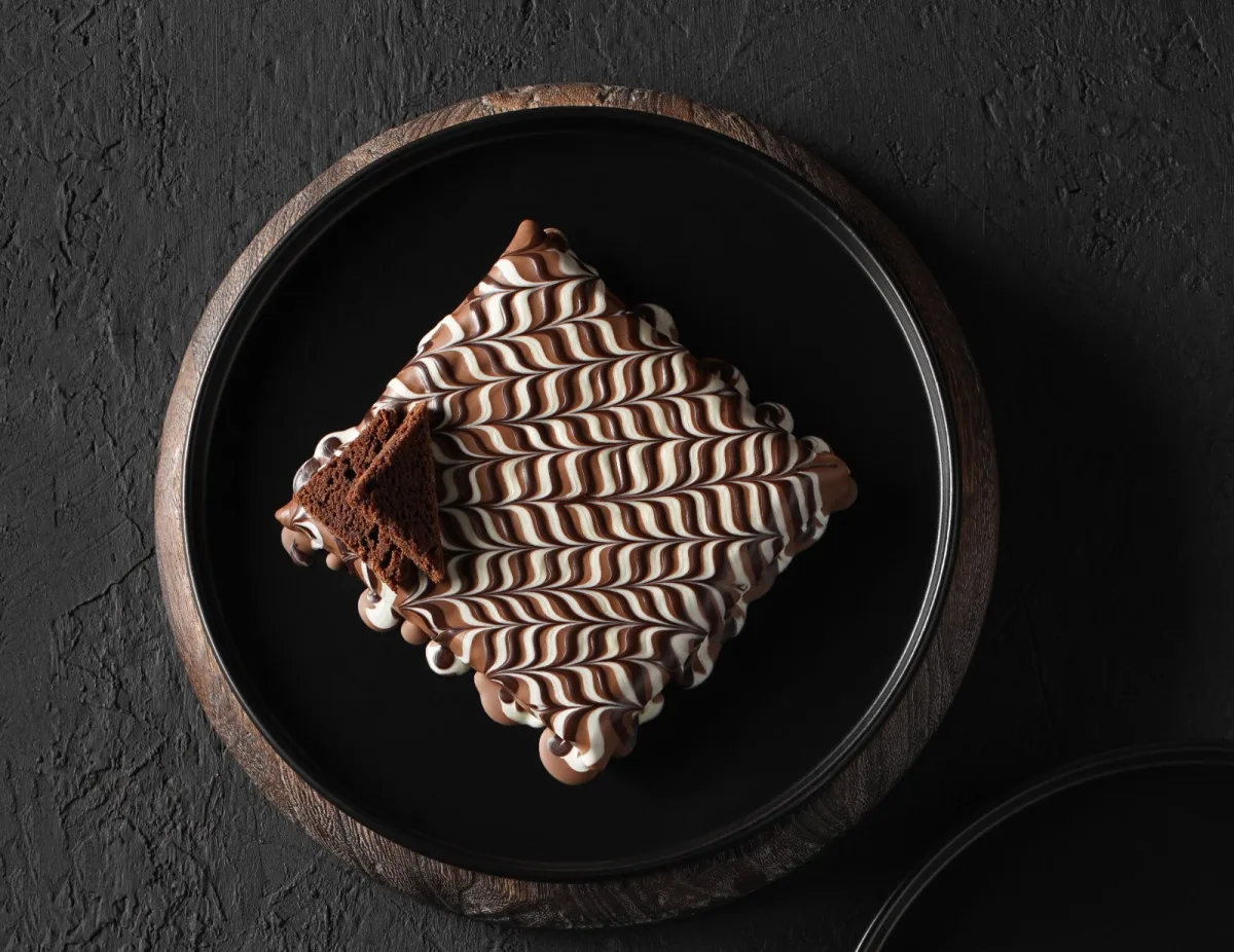 Crêpe au brownie