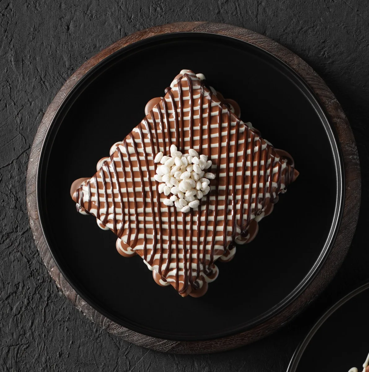 Crêpe au riz soufflé