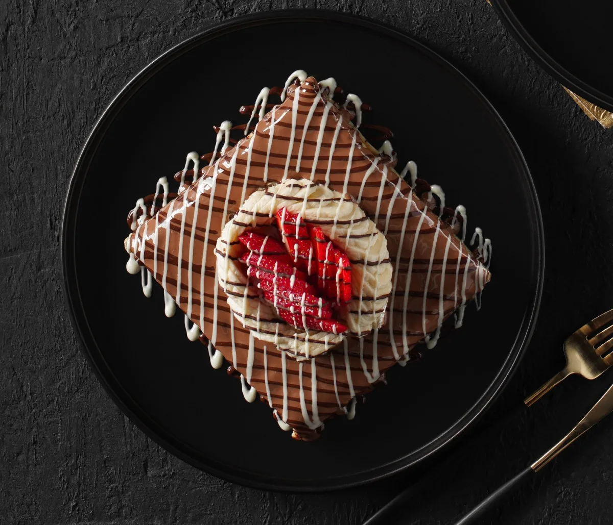 Crêpe special brownie
