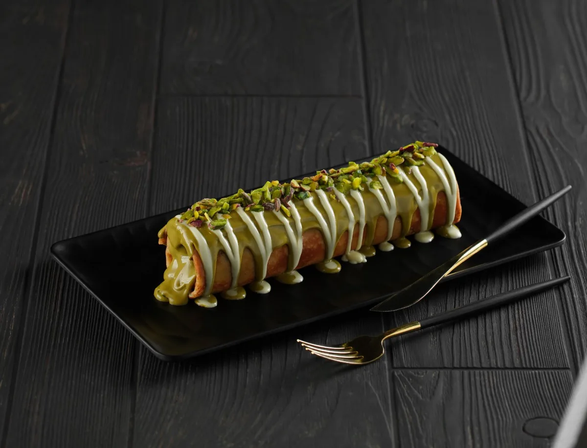 Crêpe spécial pistache