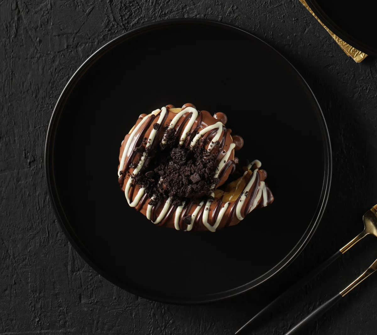 Crêpe roulée Oreo
