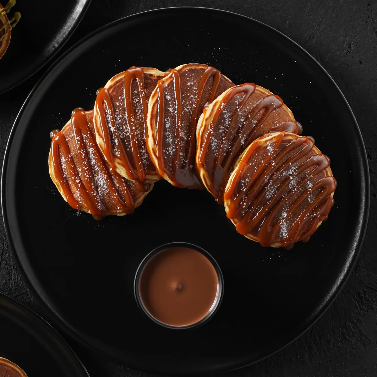 Pancake caramel & cannelle