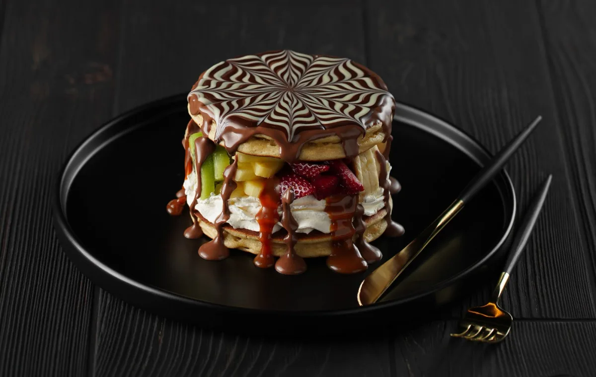 Pancake burger