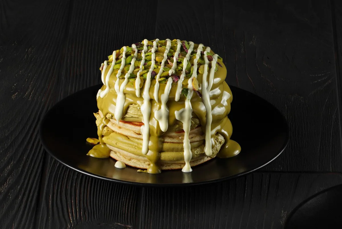 Pancake pistache