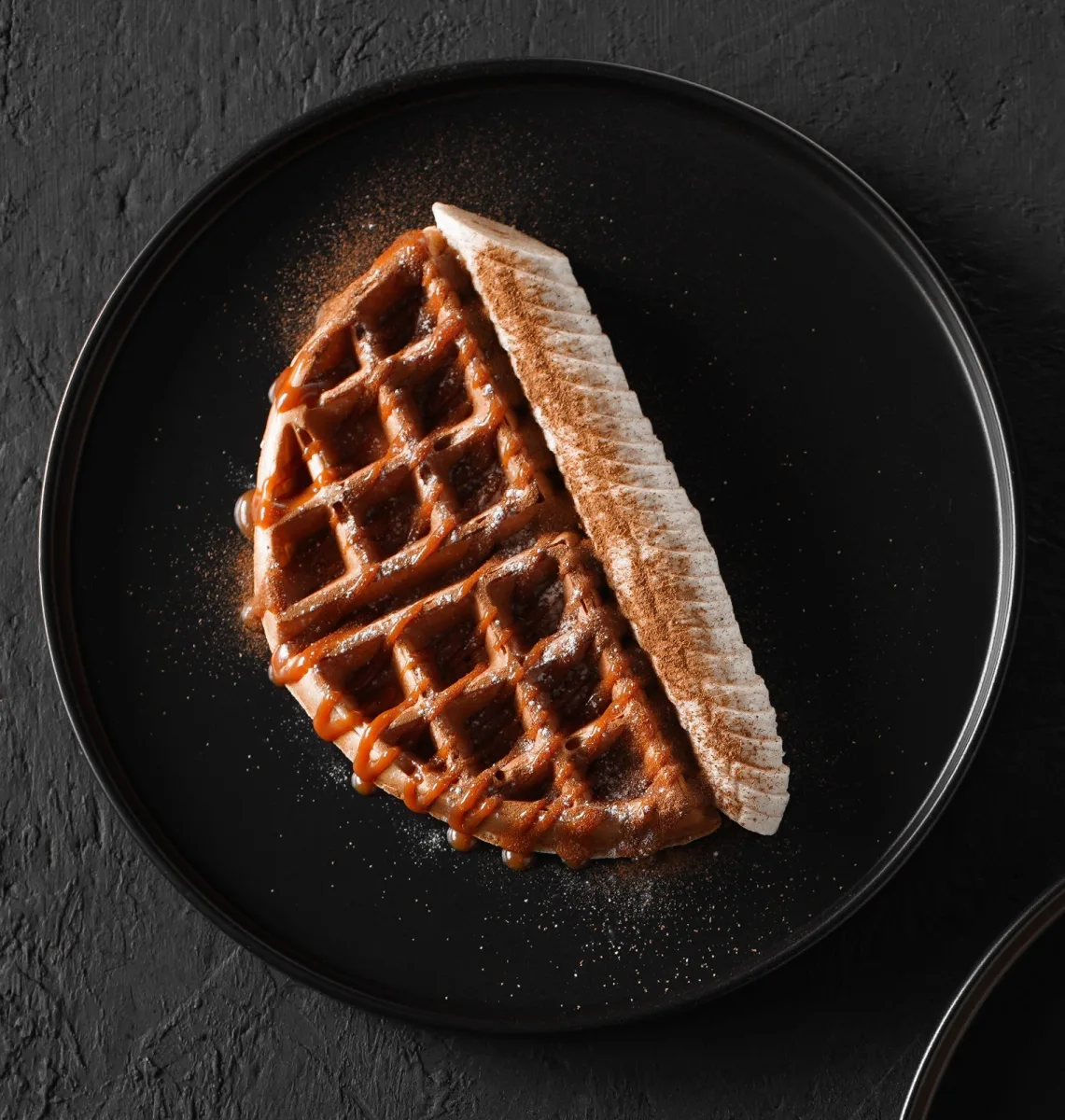 Gaufre a la cannelle