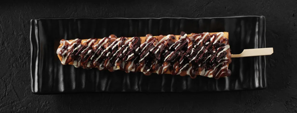 Gaufre sucette Oreo