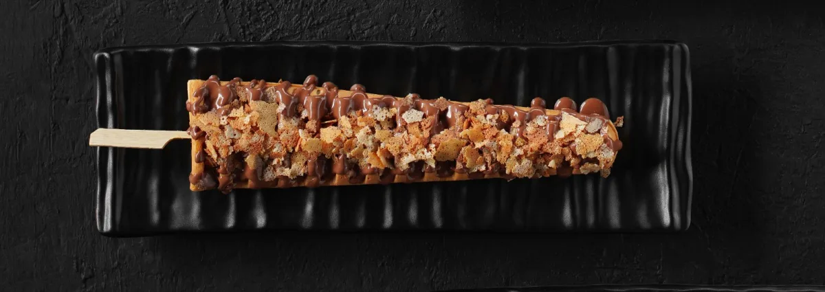 Gaufre sucette Croustillante