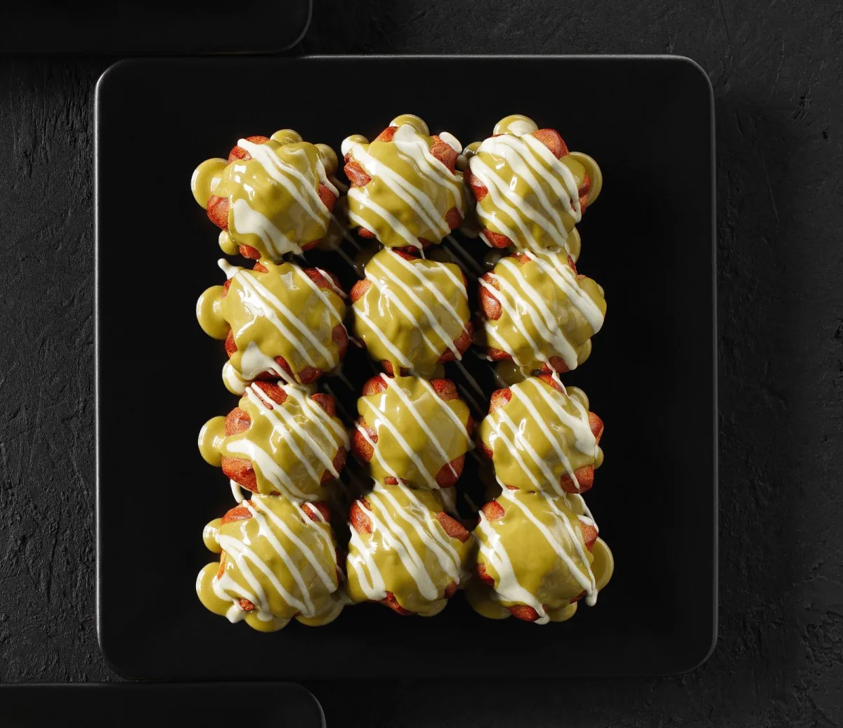 Profiterole pistache