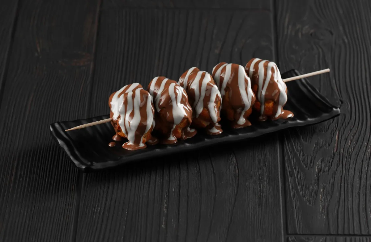 Brochette de profiteroles