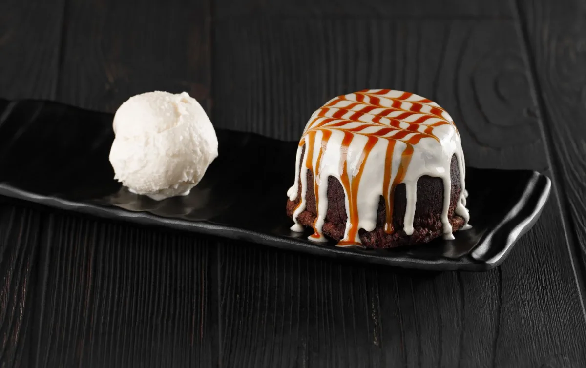 Fondant Caramel Chocolat Blanc
