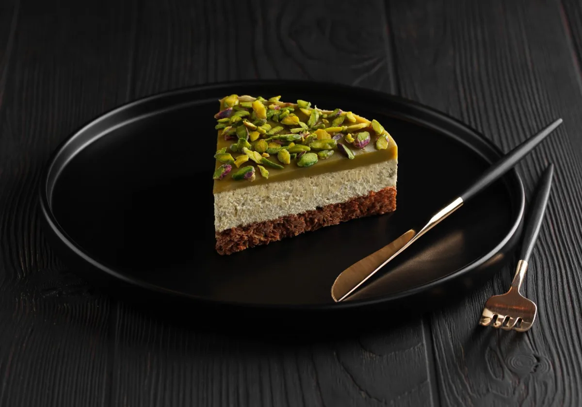 Cheesecake pistache