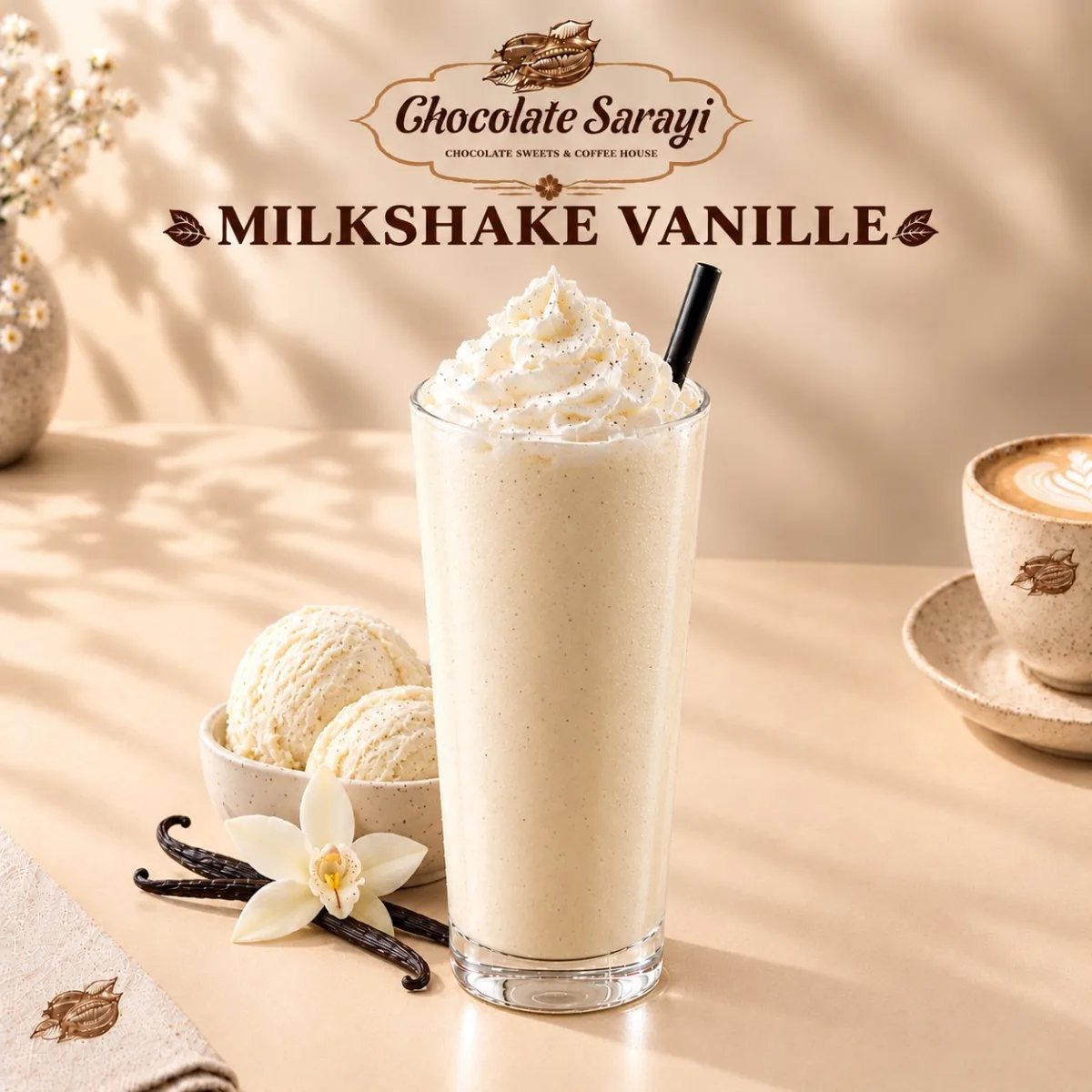 MILKSHAKE À LA VANILLE