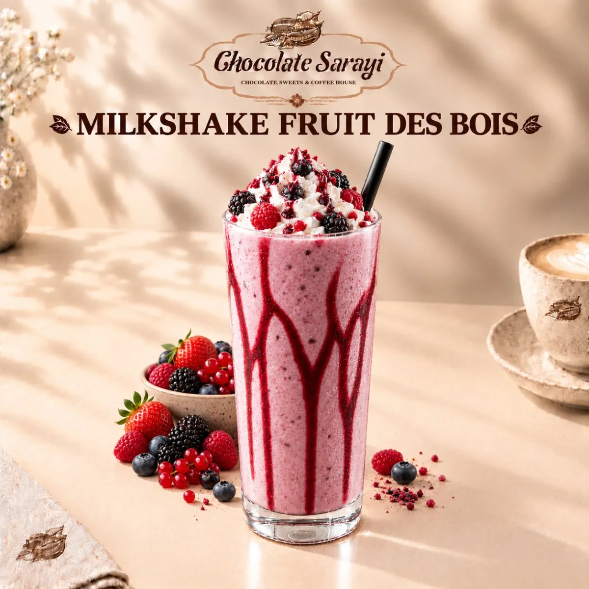MILKSHAKE FRUITS DES BOIS