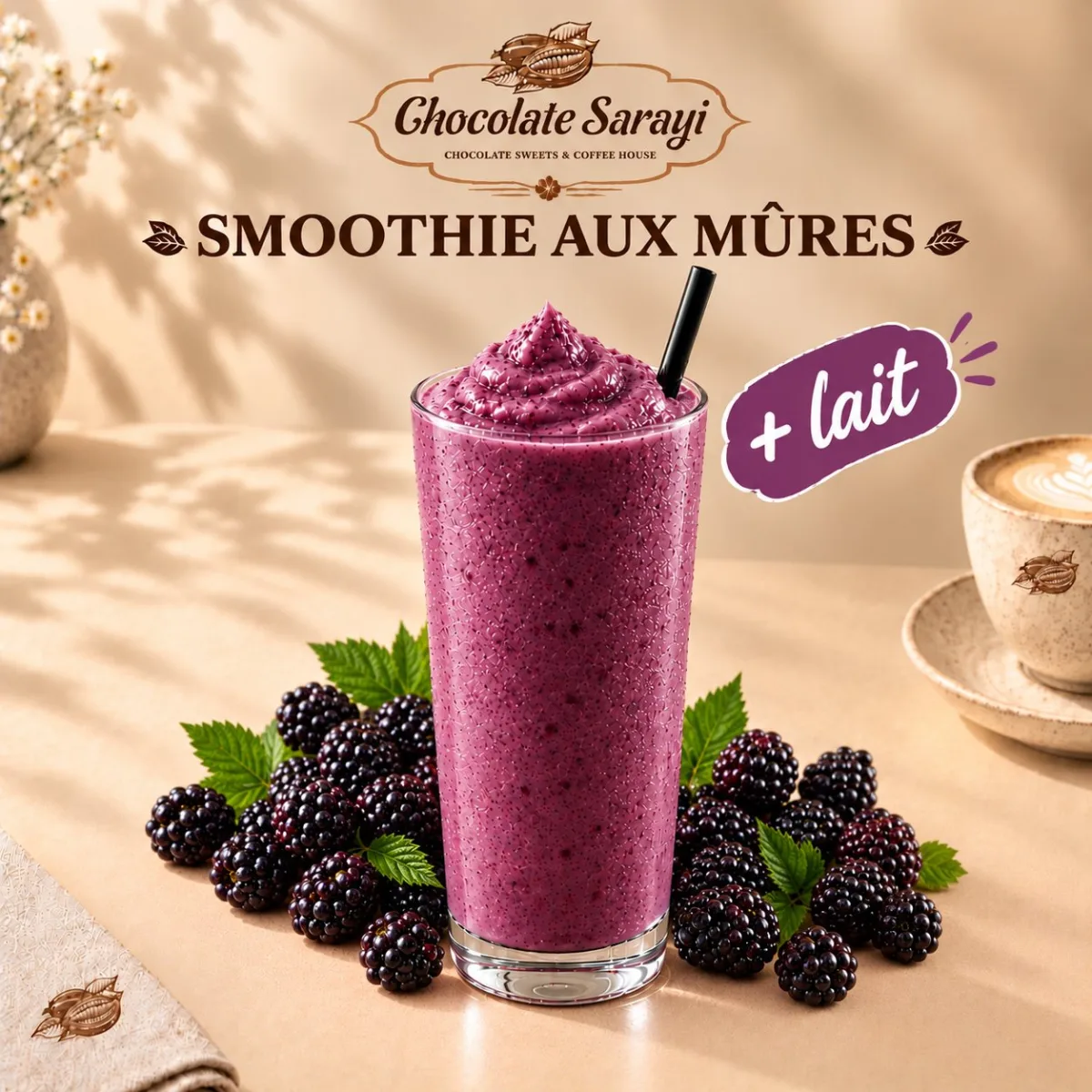 SMOOTHIE AUX MÛRES