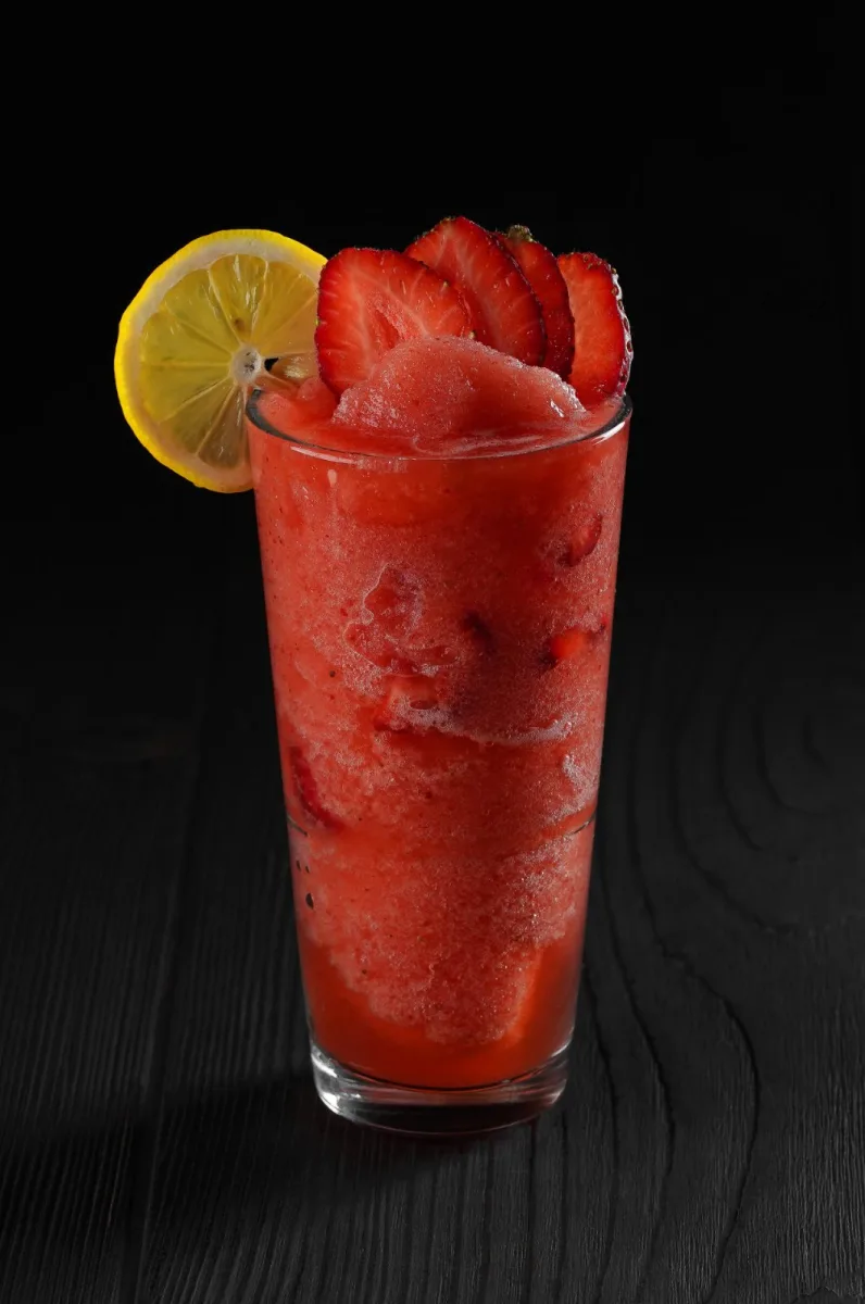 JUS DE FRAISE ET CITRON