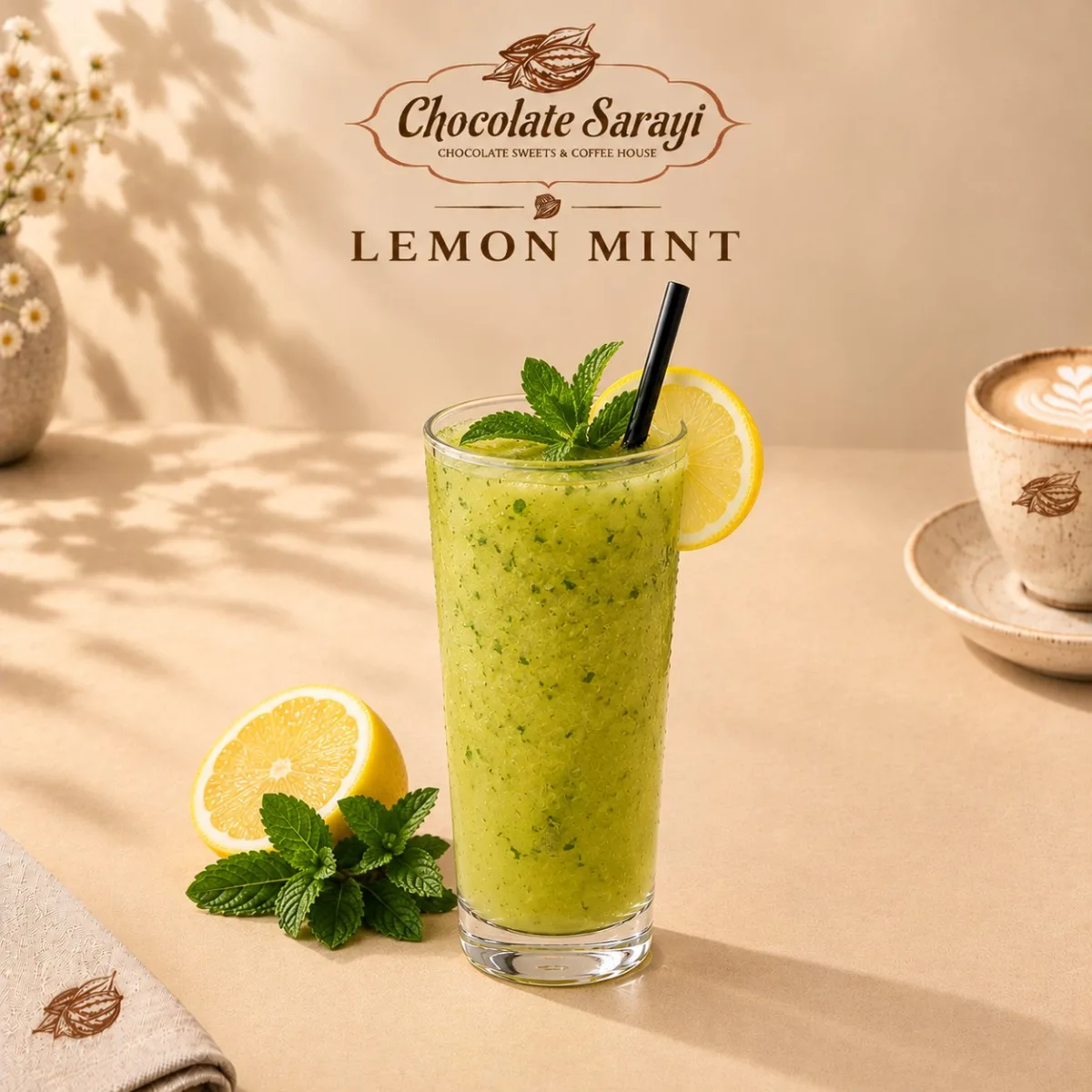 JUS DE CITRON ET MENTHE