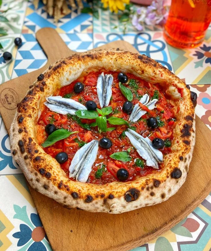 Pizza anchois