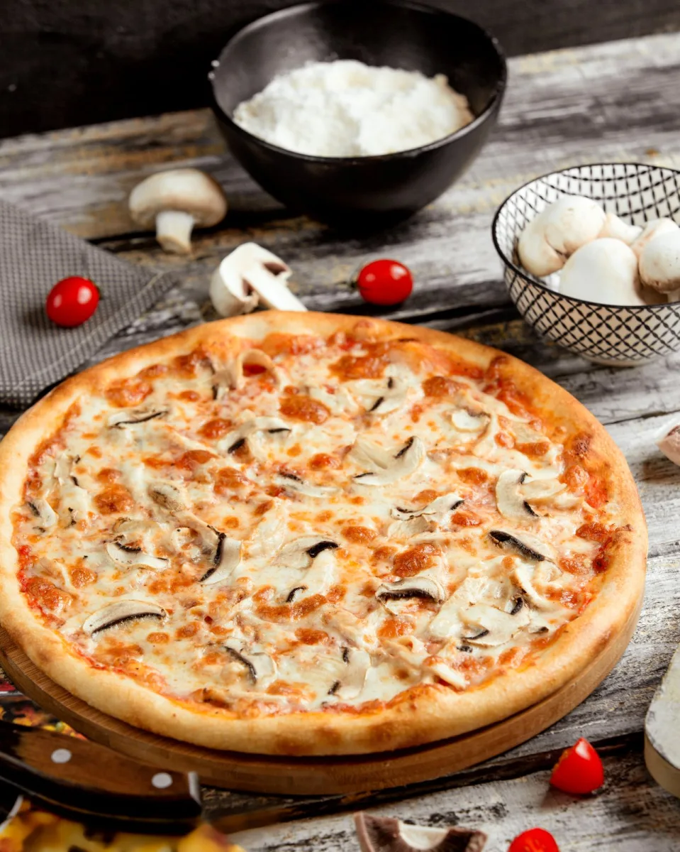Pizza champignon