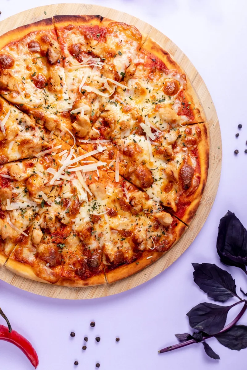 Pizza poulet
