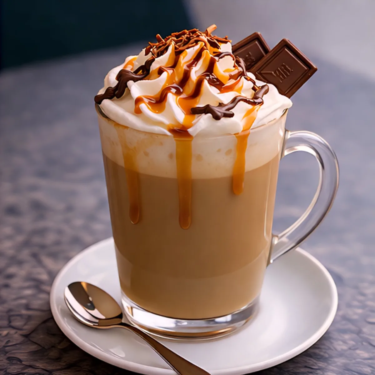 caramel/chocolat