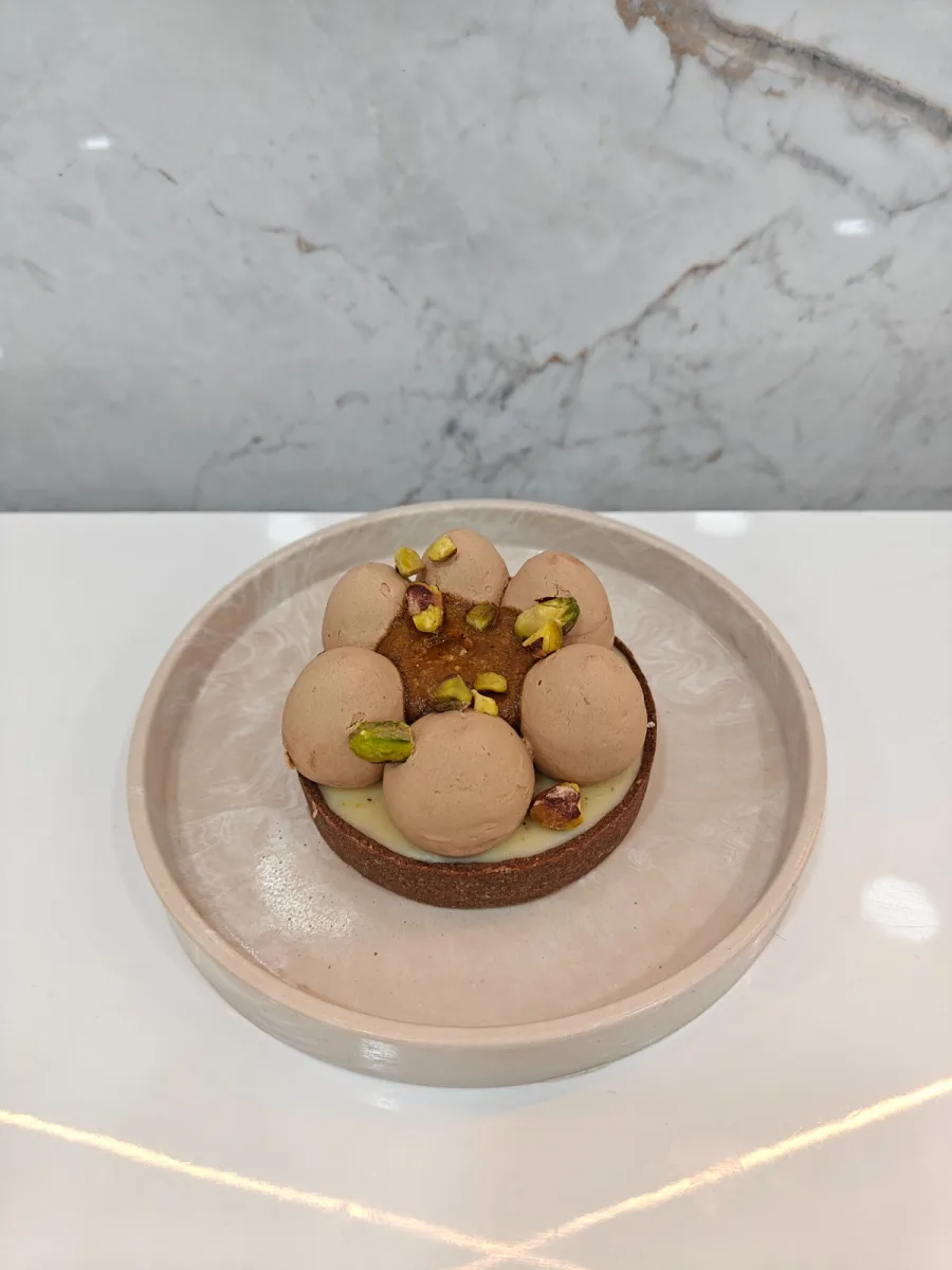 Tarte Pistache Chocolat au Lait