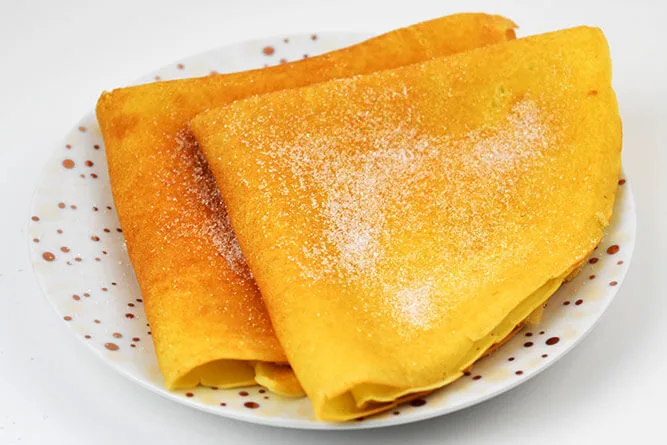 Crêpe au sucre
