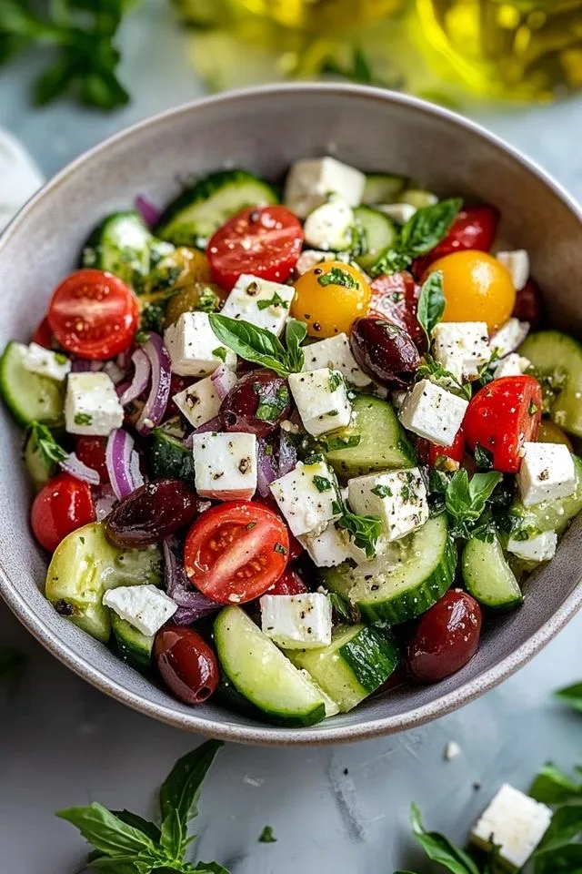 SALADE MÉDITERRANÉENNE