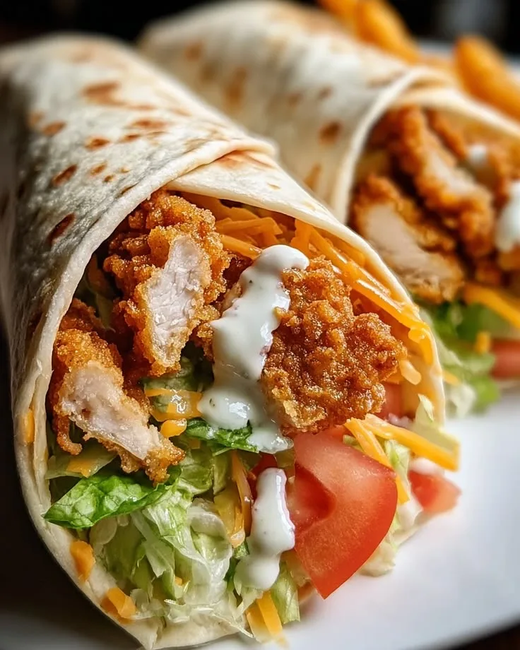 WRAP POULET CRISPY