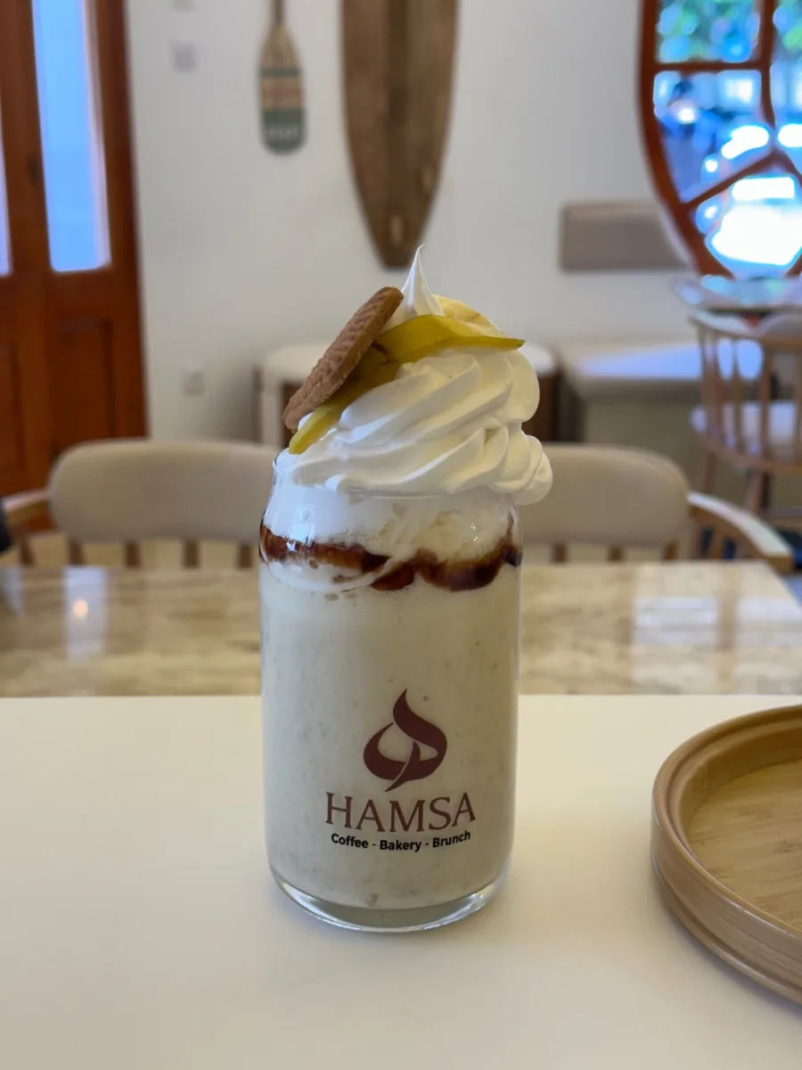 Milkshake Banane-Spéculoos