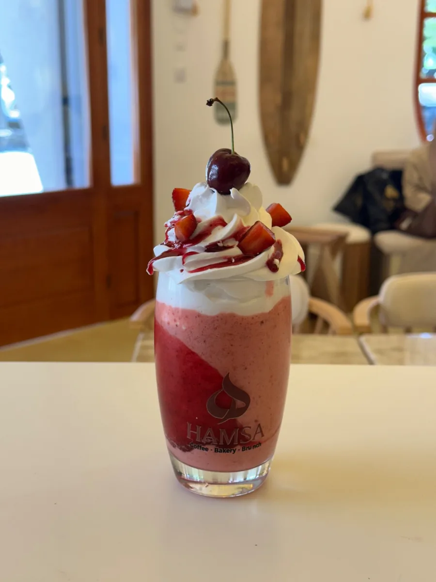 Milkshake Fruits Rouges