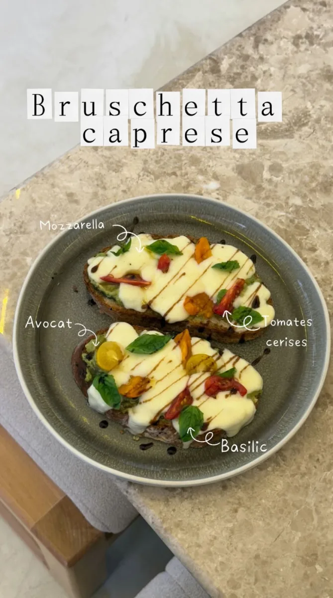 Bruschetta Caprese