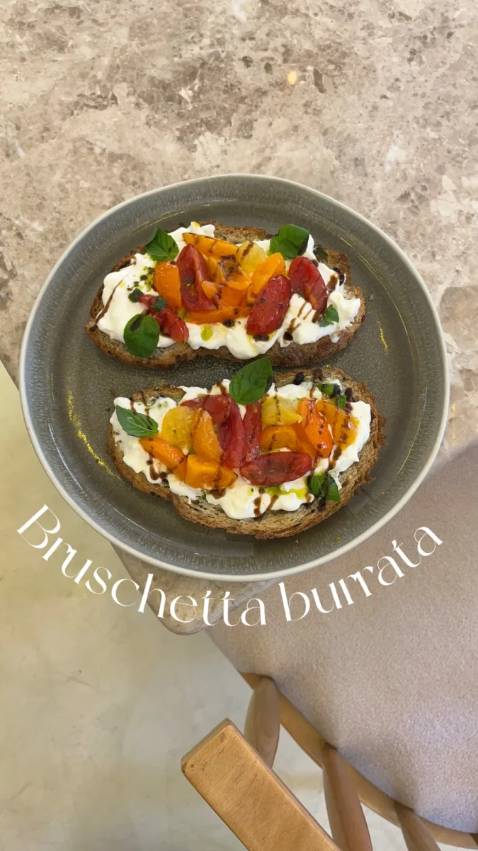 Bruschetta Burrata