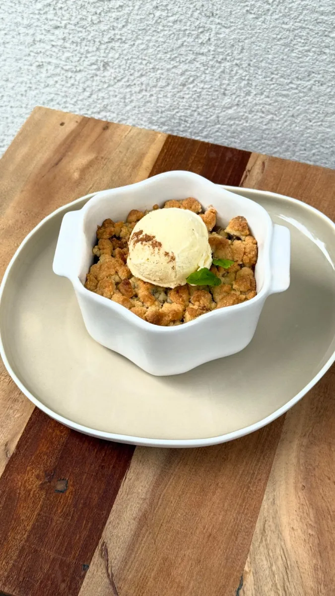 Crumble Aux Pomme