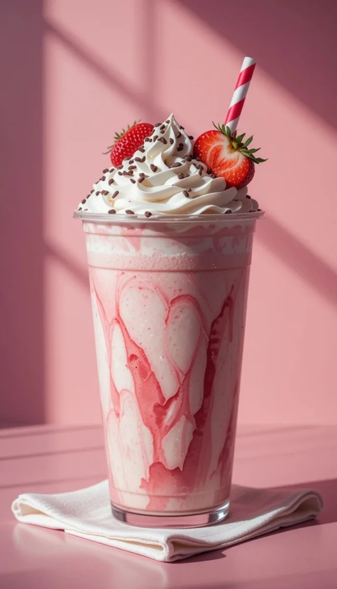 Milkshake Fraise