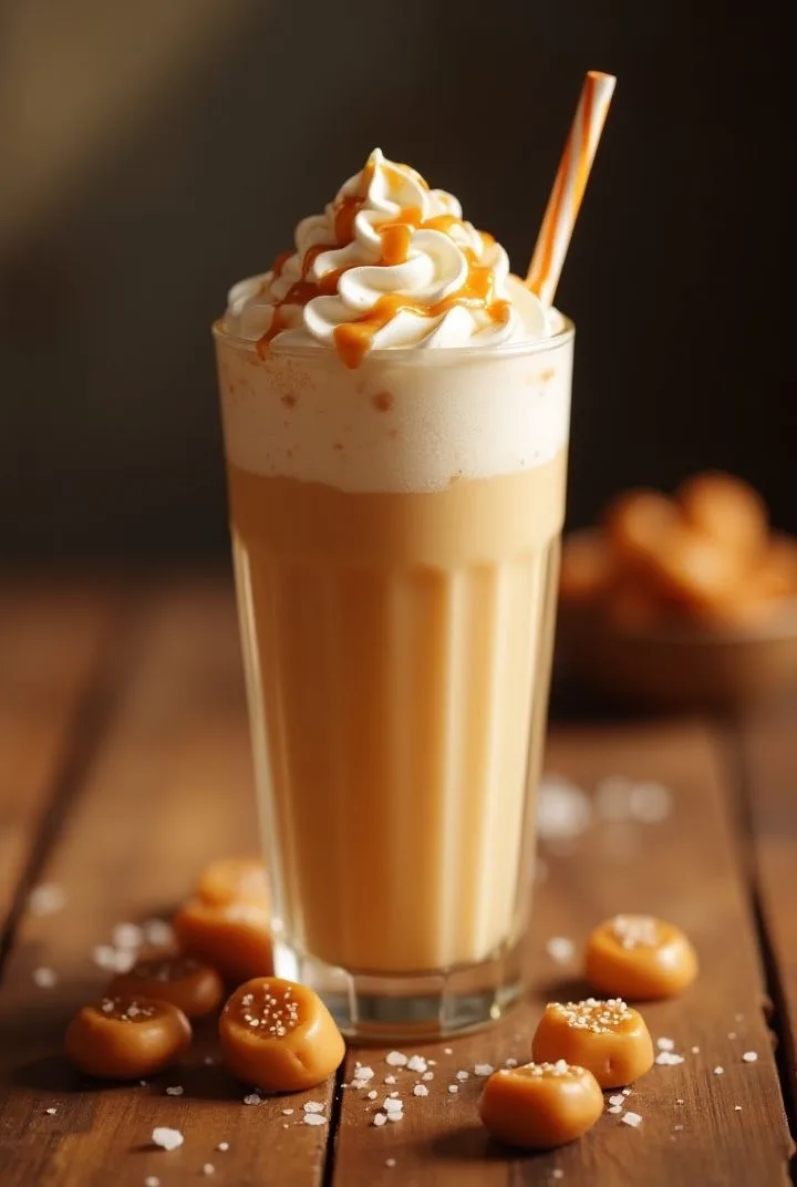 Milkshake Caramel Beurre Salé