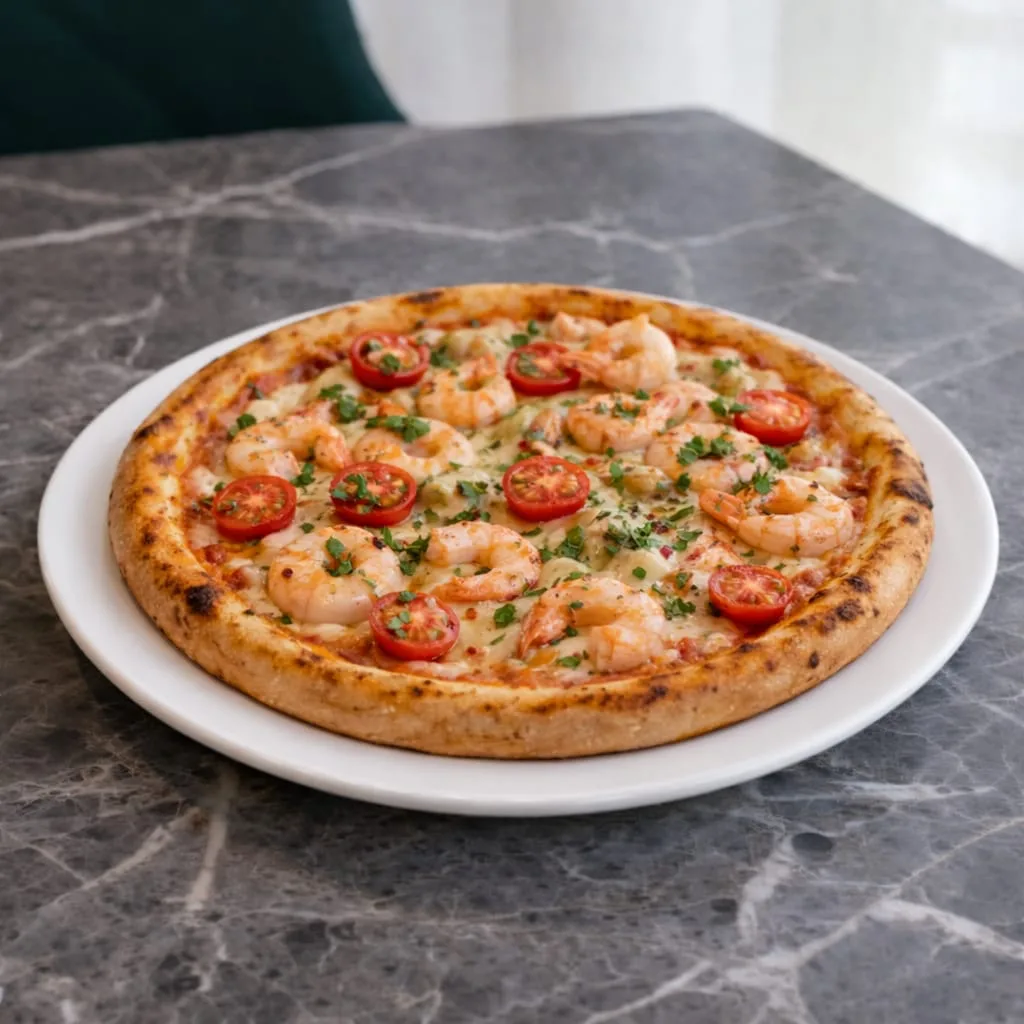 Pizza crevette