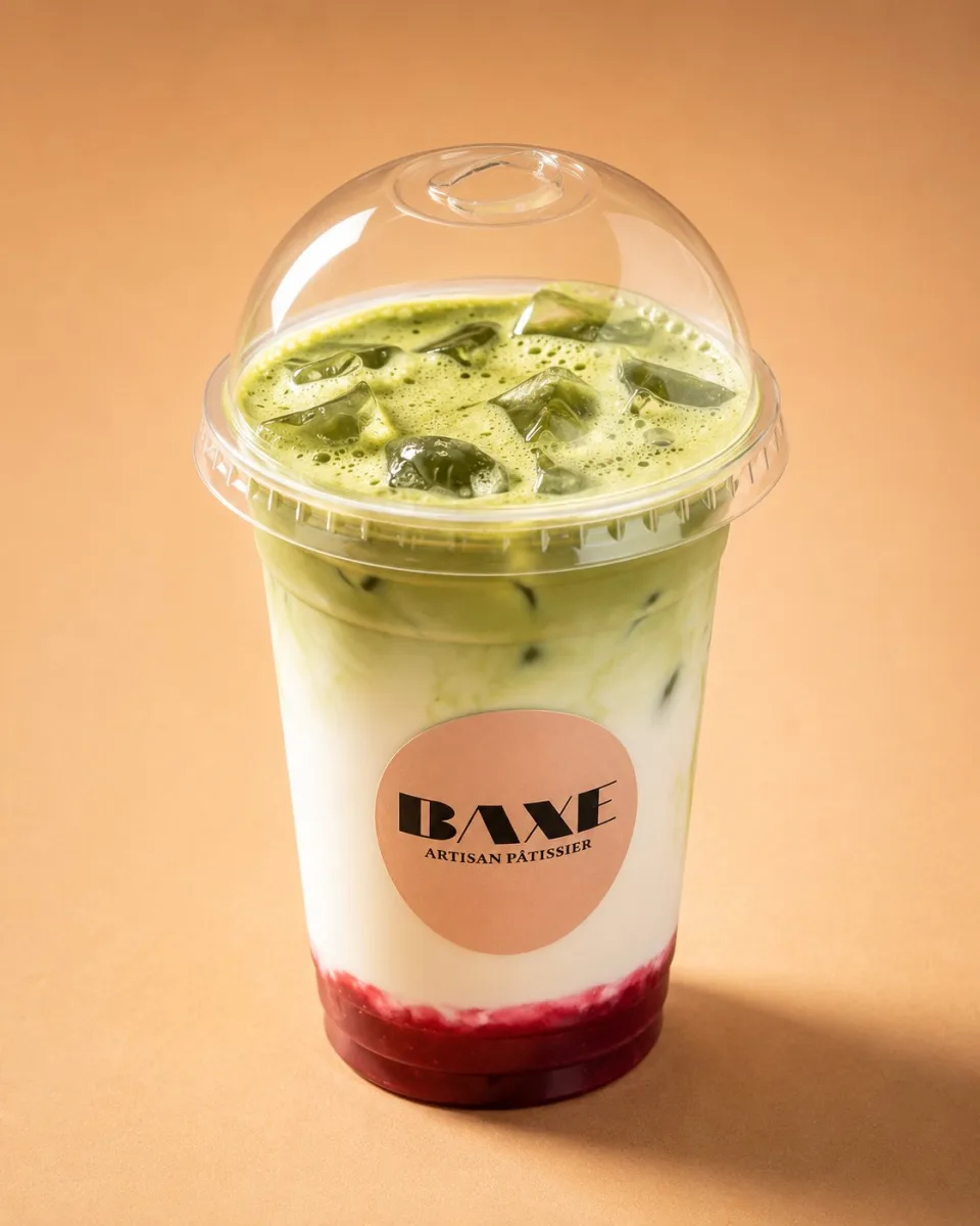 Iced Fruity Matcha