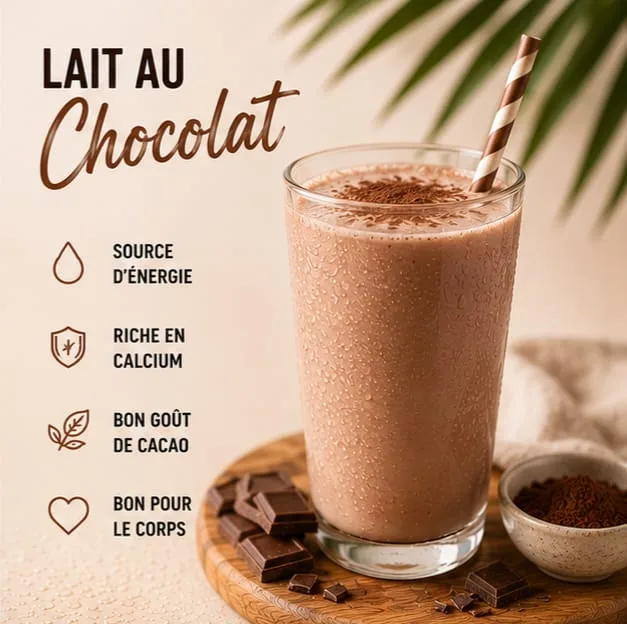 Lait au chocolat