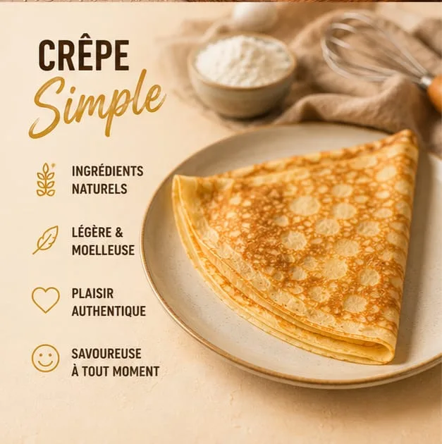 Crêpes simple