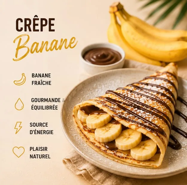 Crêpes banane