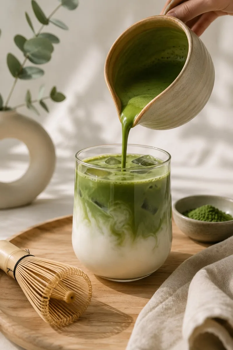 Ice Matcha latte
