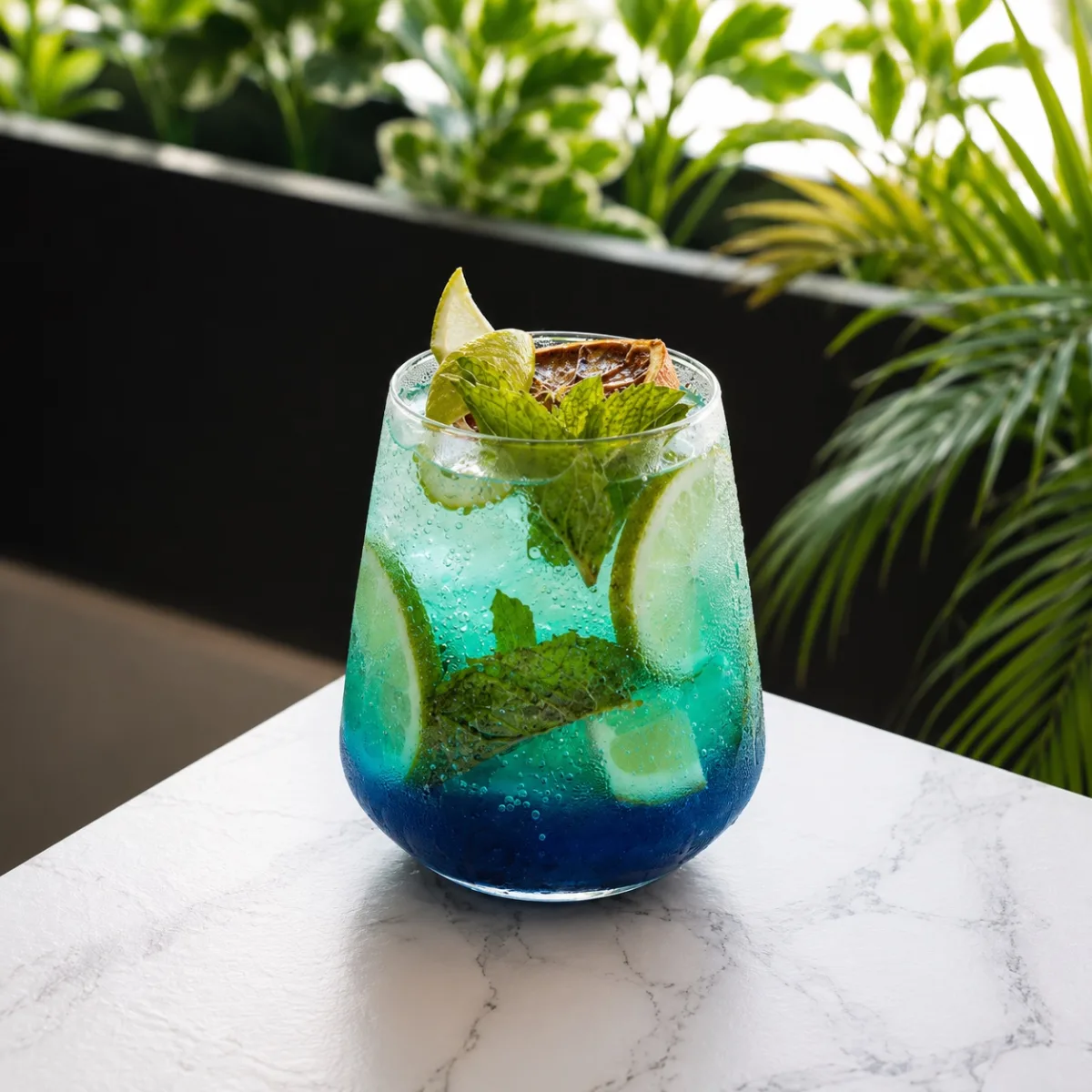 Blue Ocean Mojito