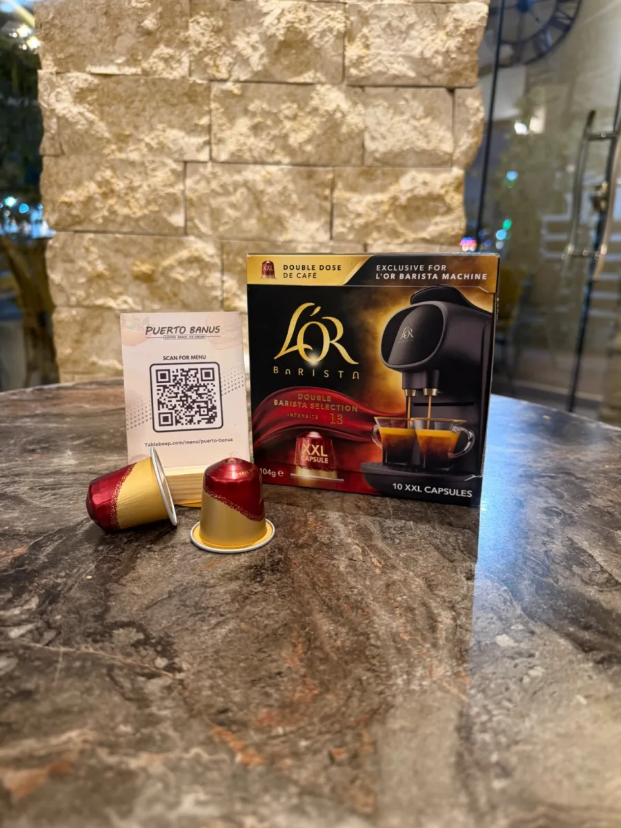 Café capsule l'or