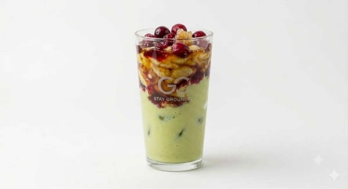 Avocado cranberry honey