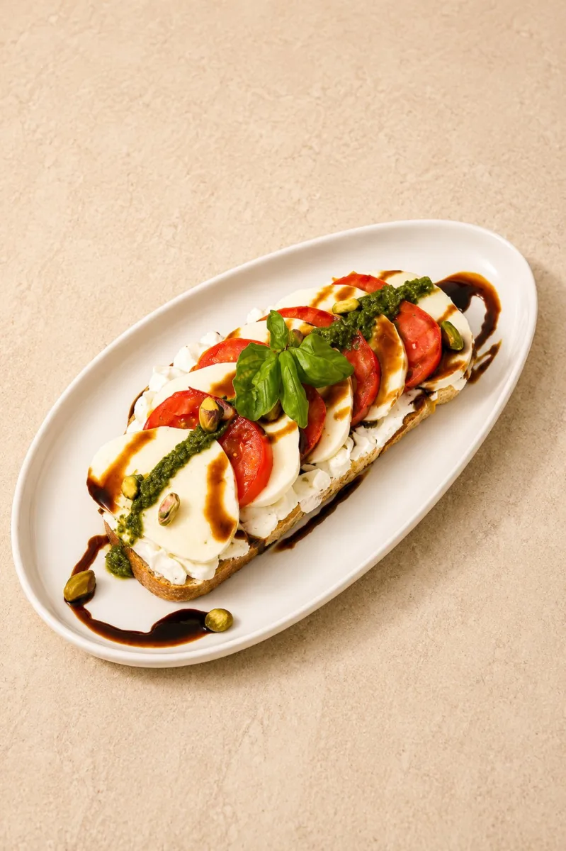 Toast caprese