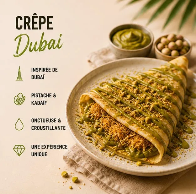 Crêpe dubai